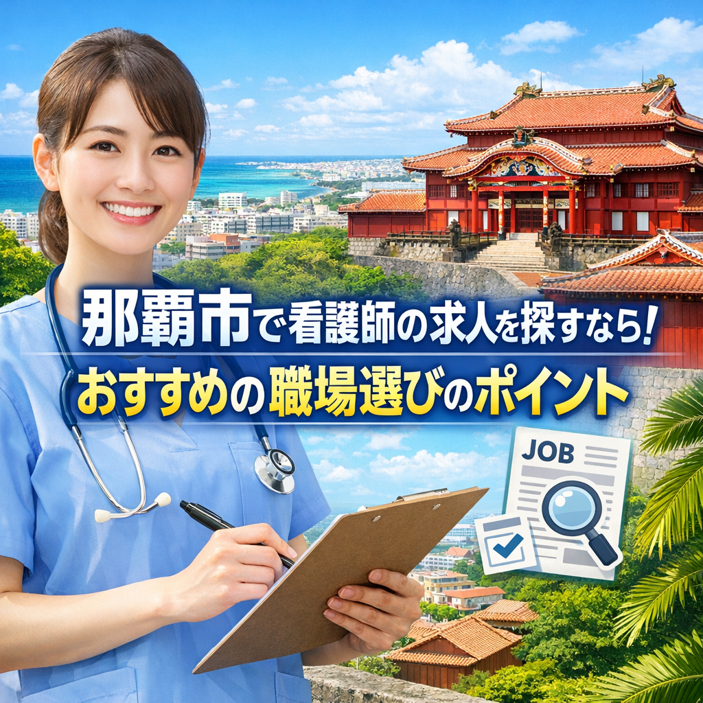那覇市で看護師の求人を探すなら！おすすめの職場選びのポイント